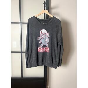 Homefield 1970s Alabama Crimson Tide Football Crewneck Size Large